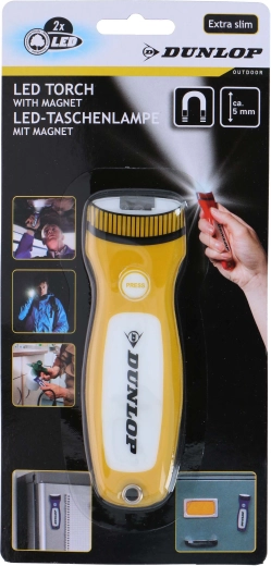 Svetilka DUNLOP 2× LED z magnetom