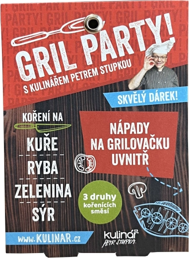 Začimba Grill Party Red 3×20 g