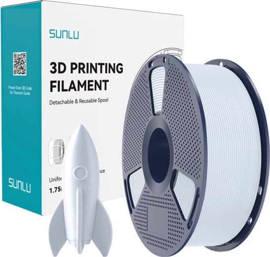 Sunlu PLA visokohitrostni filament – bel