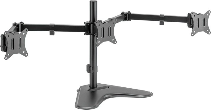 Namizni nosilec za tri monitorje 17–27" (maks. 7 kg na roko)
