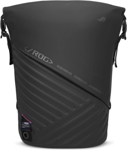 Nahrbtnik za prenosnik ROG Slash 4.0, črn, roll‑top
