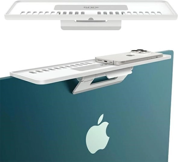 Polička za monitor SODI 312 bela