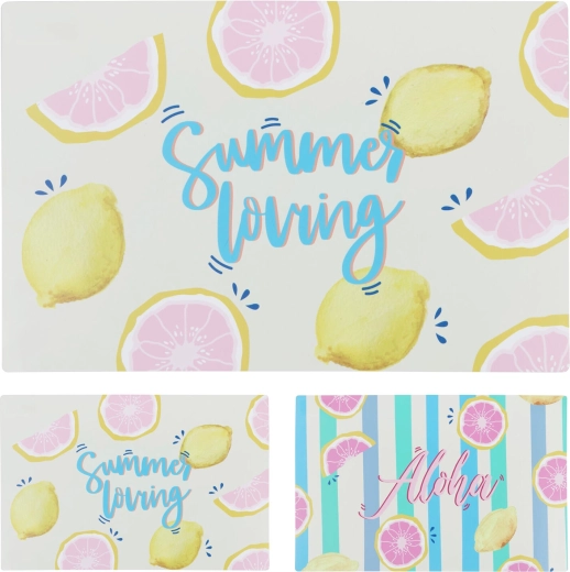 Plastični pogrinjek Aloha/Summer 43,5 × 28,5 cm