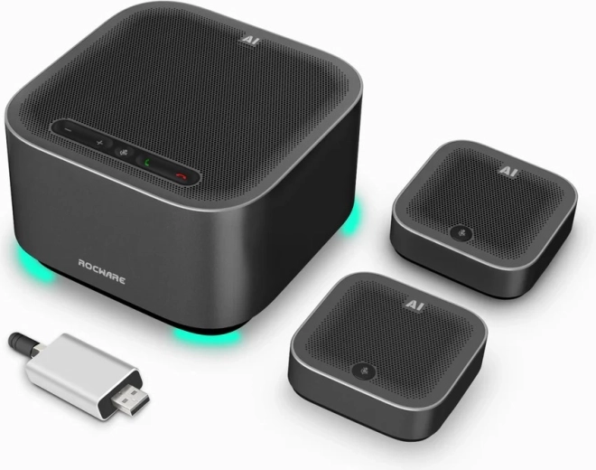 Brezžični konferenčni komplet Rocware A10W za velike sejne sobe