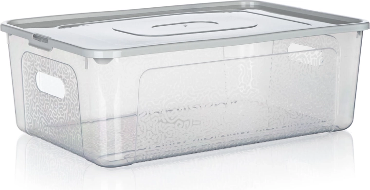 plastična škatla za shranjevanje z navojnim pokrovom 11 l