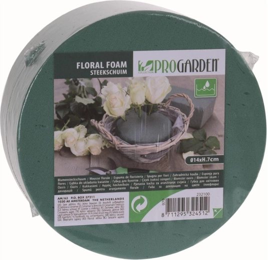 Aranžirna masa FLOREX premer 14 cm, višina 7 cm