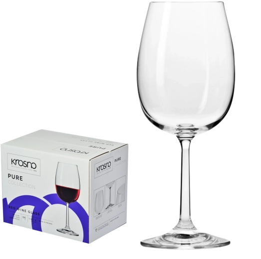 Krosno Pure komplet kozarcev za rdeče vino 350 ml (6 kos)