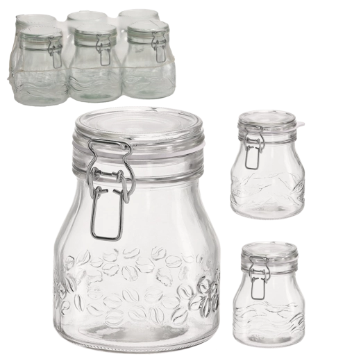 Kozarec Comfort 790 ml z mehanskim zapiralom s sponko