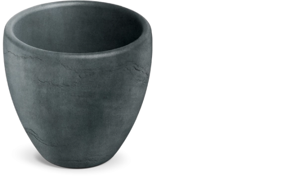 Cvetlični lonec Cano 40 cm grafitni