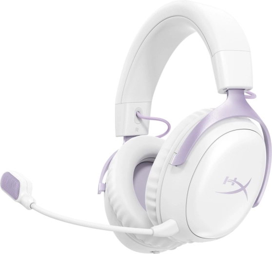 HyperX Cloud III S wireless gaming headset lavender