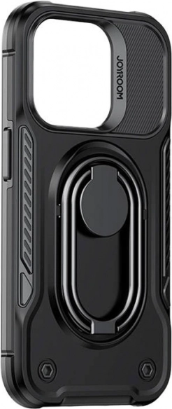 črno ohišje s stojalom za iPhone 14 Plus Joyroom