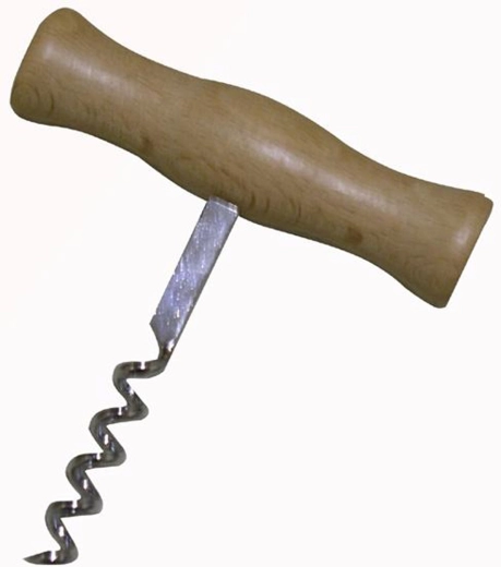 Odpirač za vino TORO z lesnim ročajem