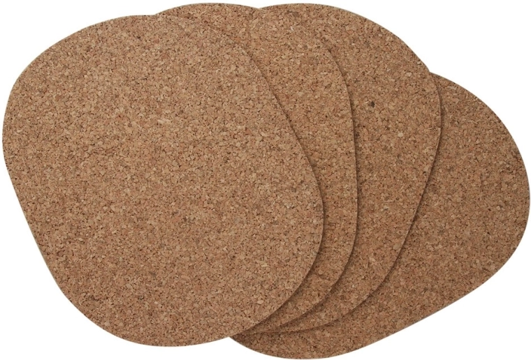 Komplet 4 ovalnih plutovinastih pogrinjkov 40 × 29 cm