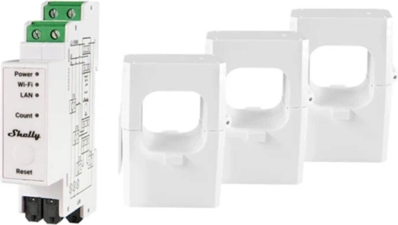 Dvofazni električni števec Shelly Pro