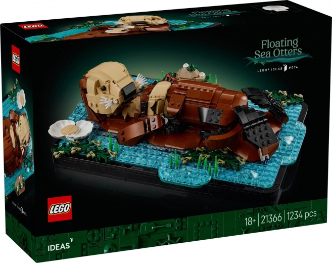 LEGO Ideas Plavajoči vidri