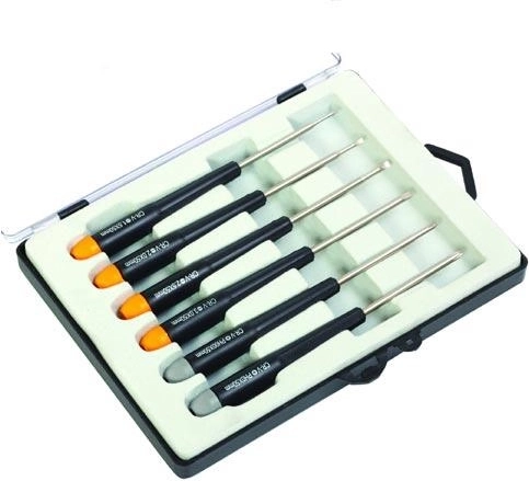 Fina garnitura izvijačev FESTA, 6 delov