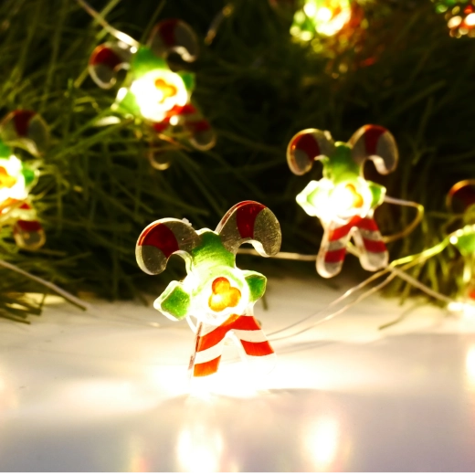 LED svetlobni niz bonbončki 20 LED na baterije