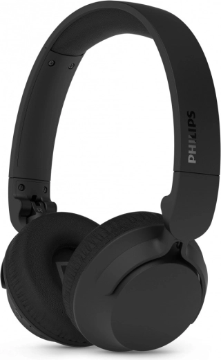 Brezžične naglavne slušalke Philips, črne