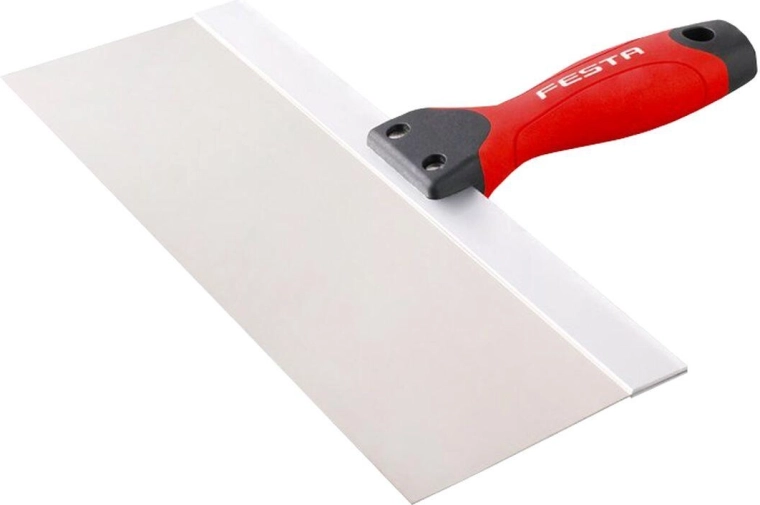 Nerjaveče jeklo gladilka z ojačitvijo 200 mm FESTA