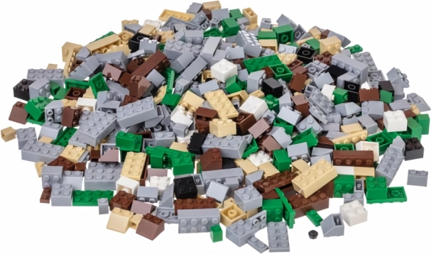 Safari konstrukcijski komplet, set 500 kosov