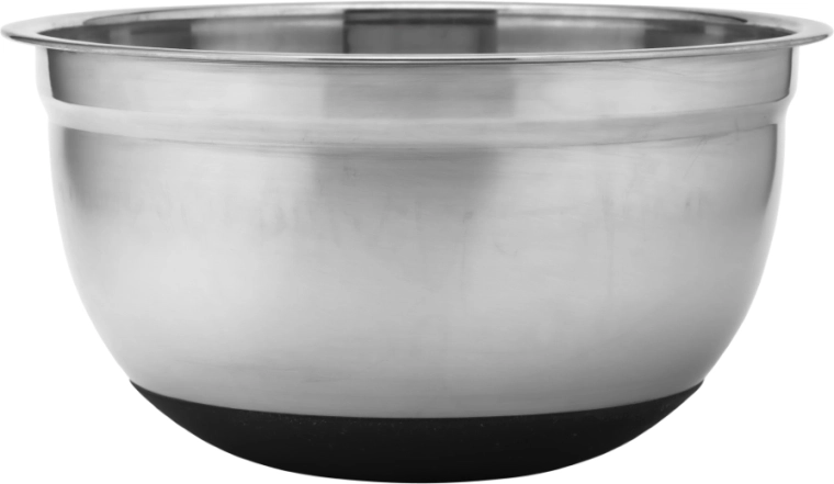 Altom Design nerjaveča kuhinjska skleda s protizdrsno silikonsko podlago 24 cm