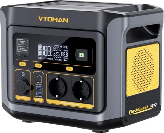 Portable Power Station VTOMAN FlashSpeed 600