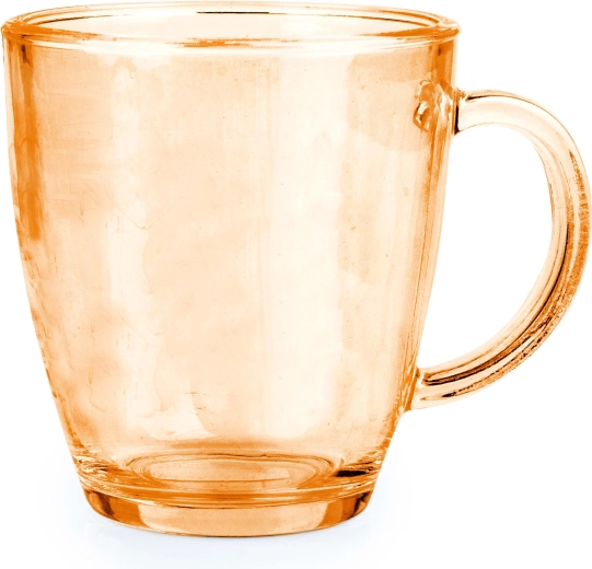 Stekleni vrček Toro 350 ml, mešanica barv