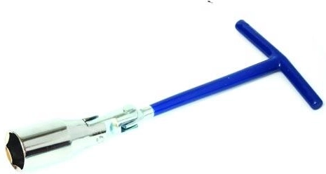 Zglobni nasadni ključ za vžigalne svečke 21 mm