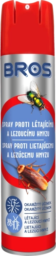 Bros sprej proti letečemu in plazečemu se insektom 400 ml