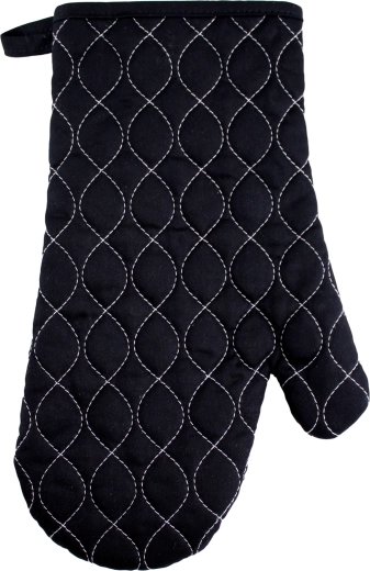 Kuhinjska prijemalka 18 × 30 cm črna