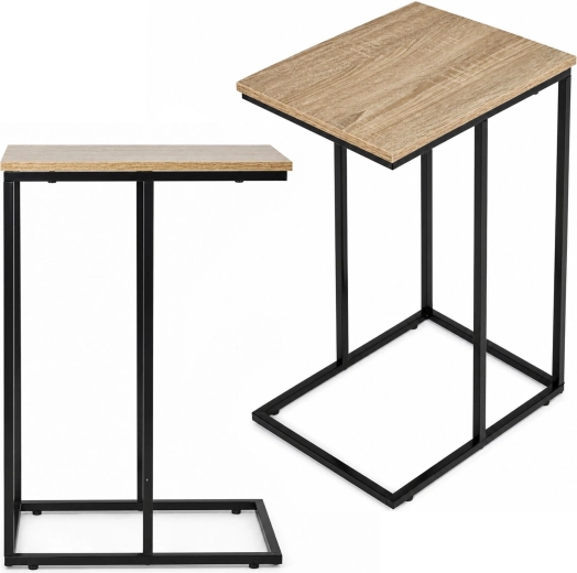 Odlagalna mizica za prenosnik v loft slogu ModernHome - 1 kos