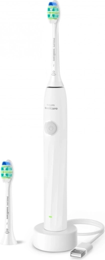 Sonična električna zobna ščetka Philips Sonicare 2000 bela