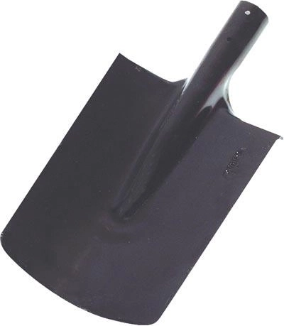 Kvadratna lopata brez ročaja, črna