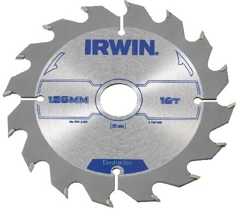 Žagin list 160 mm, 30 zob, tanek rez IRWIN