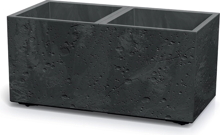 Pravokotni cvetlični korito z betonskim učinkom 77 cm – Prosperplast Sierra