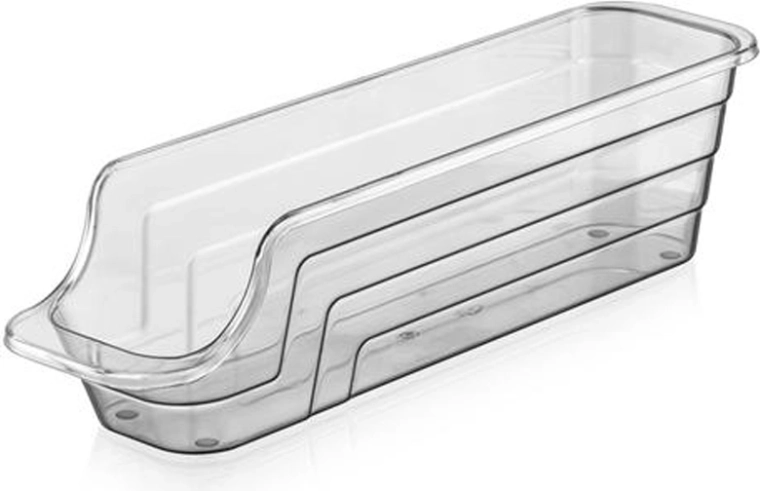 Plastični organizator mini, prosojen antracit