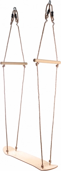 Lesena gugalnica Skateboard za otroke