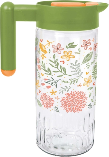 Vrč Botanika 1,46 l iz stekla in plastike