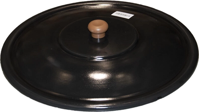 Pokrov za 14 l kotel – emajlirana črna