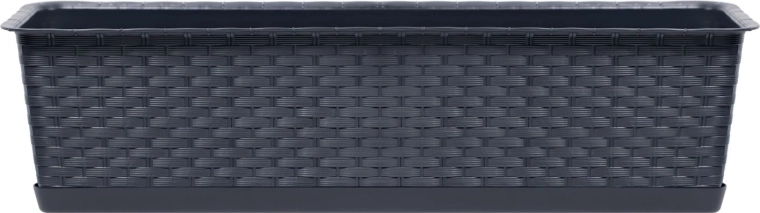 Korito z podstavkom Ratolla Case 78,3 cm – antracit