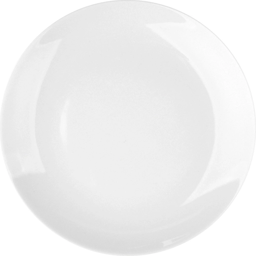 Plitvi krožnik MariaPaula Moderna bel 24 cm