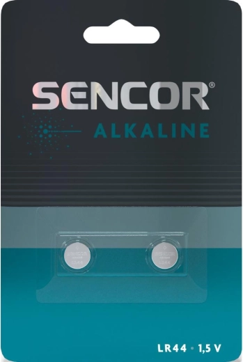 SENCOR alkaline button batteries LR44 1.5 V, 2 pcs