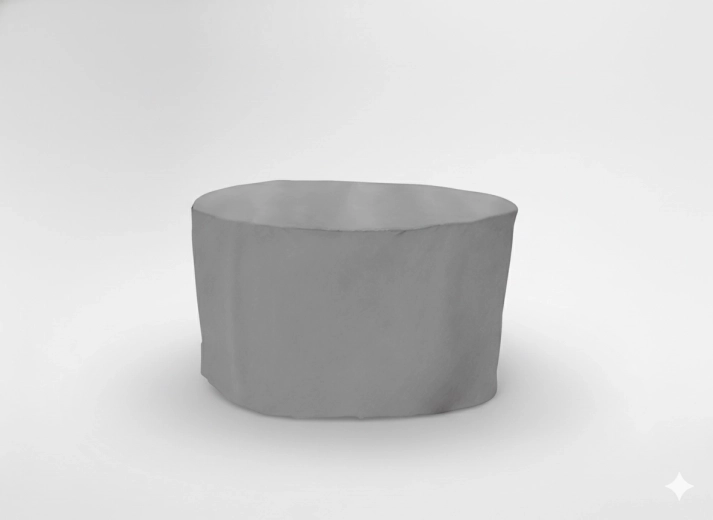 Zaščitna prevleka za vrtno pohištvo 160 × 90 cm siva