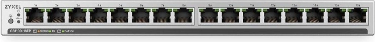 Zyxel GS1100-16EP gigabitno stikalo s PoE+ (16 vrat)