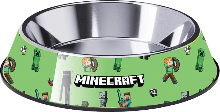 Minecraft skleda za hišne ljubljenčke 22 cm