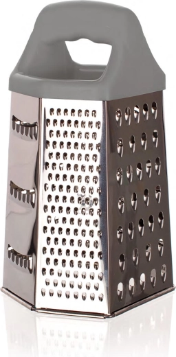 Šeststranski nerjavni ribežen 22,5 cm Culinaria Grey