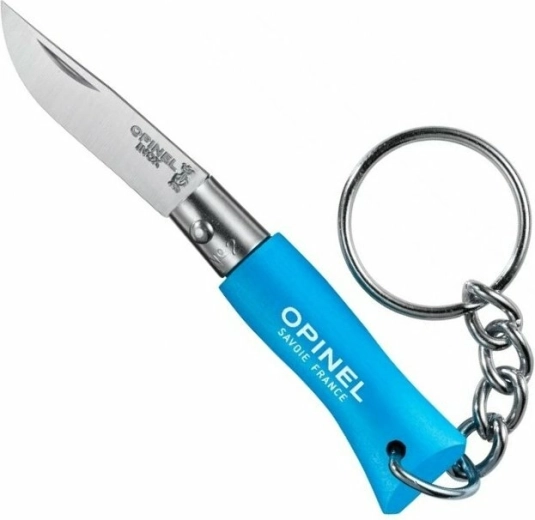 Opinel N°02 VRI Keyring Cyan žepni nožek za ključe