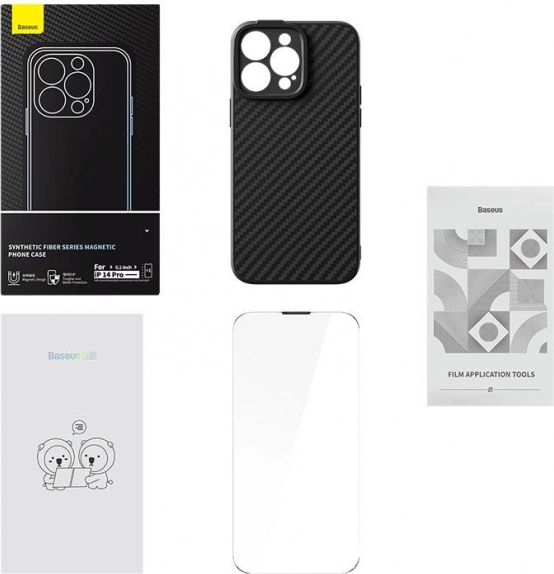 Baseus magnetno ohišje za iPhone 14 Pro črno