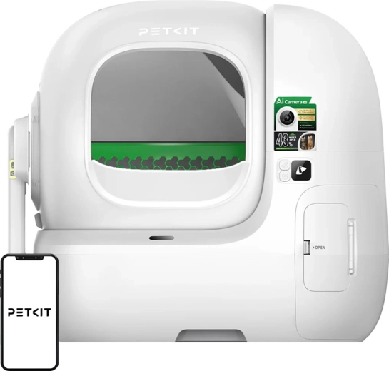 Petkit Purobot Max Pro 2 – samodejna samočistilna mačja toaleta z AI kamero