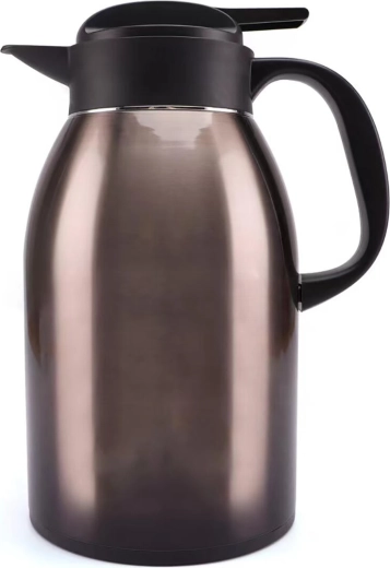 Termovrč 1,8 l iz nerjavnega jekla s plastičnim pokrovom